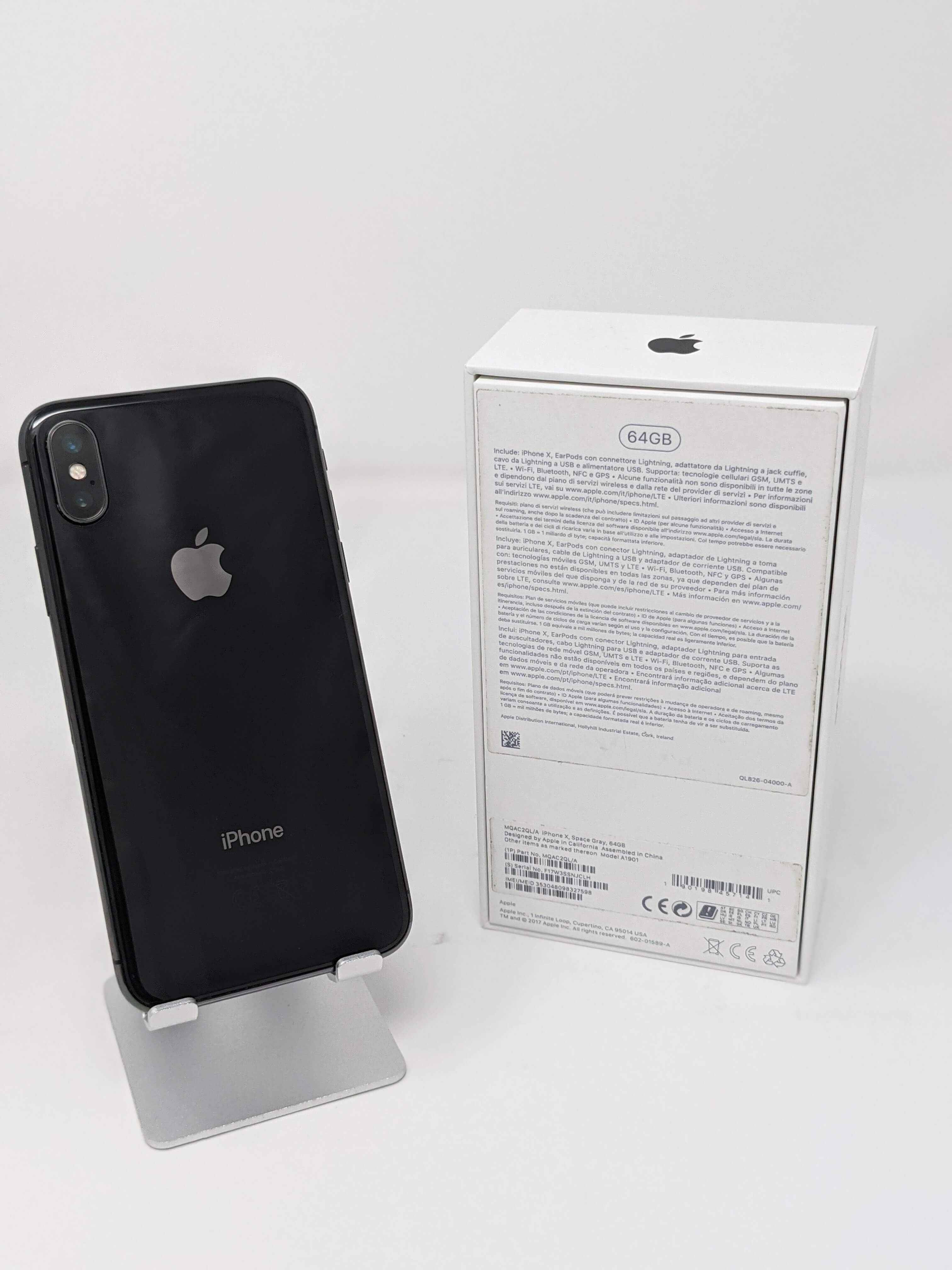 iPhone X APPLE (Reacondicionado Reuse Como Nuevo - 5.8'' - 64 GB
